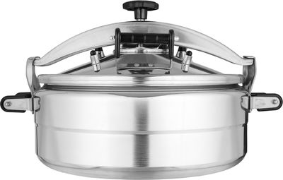 Al Saif Plus Aluminum Pressure Cooker, 25 Liters - Silver product image 2