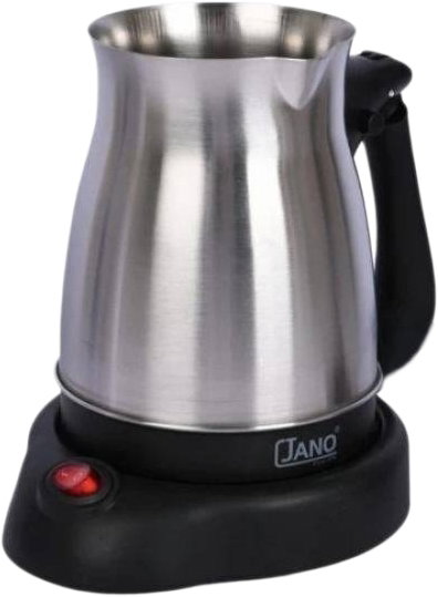 Jano E03402 Coffee Maker, 600W, 0.4L - Silver Black product image 2