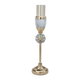 Al-Qannas Steel Candlestick, 7×10×24 cm - Gold product image 2