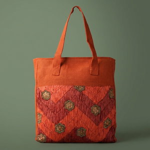Al Saif Gallery Canvas Thermos Bag, 44 x 38 cm - Red product image