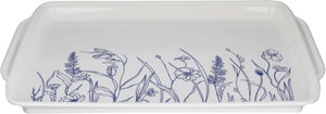 طوفرية تقديم ميلامين سيف بلص، 55x40x4 سم، مستطيلة - ابيض ازرق product image 2