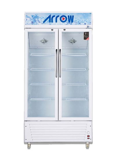 ثلاجة عرض ارو، 618 لتر، 21.8 قدم، خاصية ازالة الجليد، 2 باب، RO-650SCK - ابيض product image 6