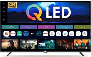 تلفزيون سمارت بدون اطار نيكو، 65 بوصة، 4K UHD، QLED، نظام ويب اوس، واي فاي، بلوتوث، 3 منافذ HDMI، حامل جداري، 2 منفذ USB، ريموت كنترول، 65NSSX - اسود product image