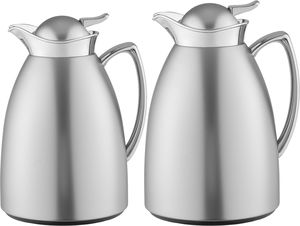 طقم ترامس السيف بلص، 1/1.7 لتر، قطعتين، خامة داخلية زجاج - فضي product image