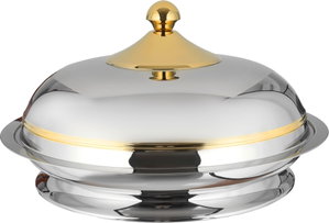 طقم قدور داي كاست الومنيوم روبوست، 7 قطع، غطاء زجاج، يد سيليكون - كريمي product image