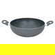 مقلاة جرانيت روكي، عميقة، 28 سم، بيدين - رمادي product image 1