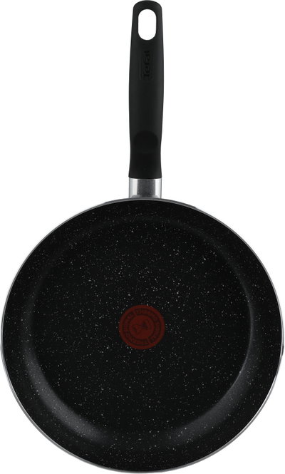 طقم قدور دارك ستون 2 جرانيت تيفال، غطاء زجاج، 11 قطعة - أسود شفاف product image 10