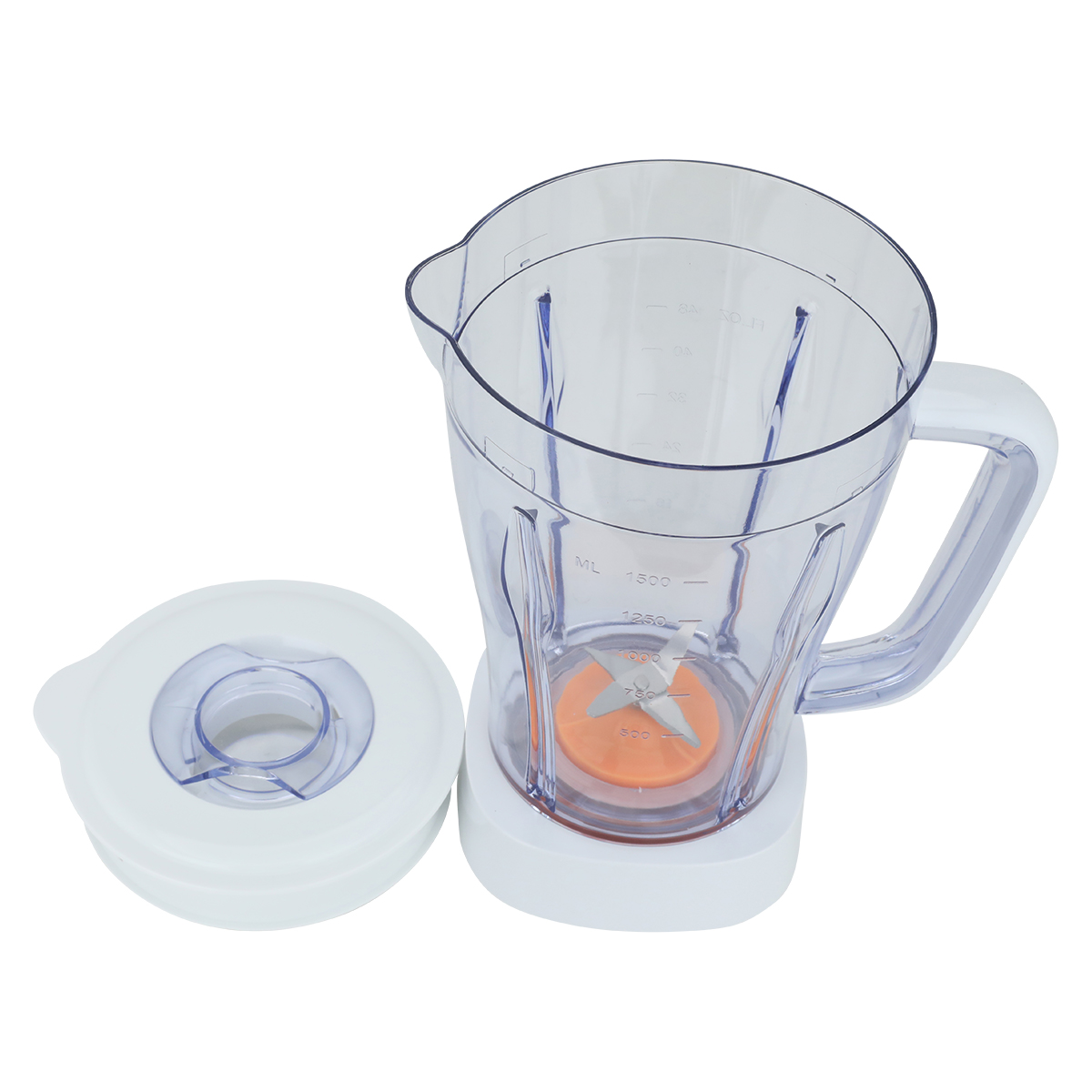 خلاط كهربائي كينود، 500 واط، 2 لتر، مع مطحتين - ابيض product image 5