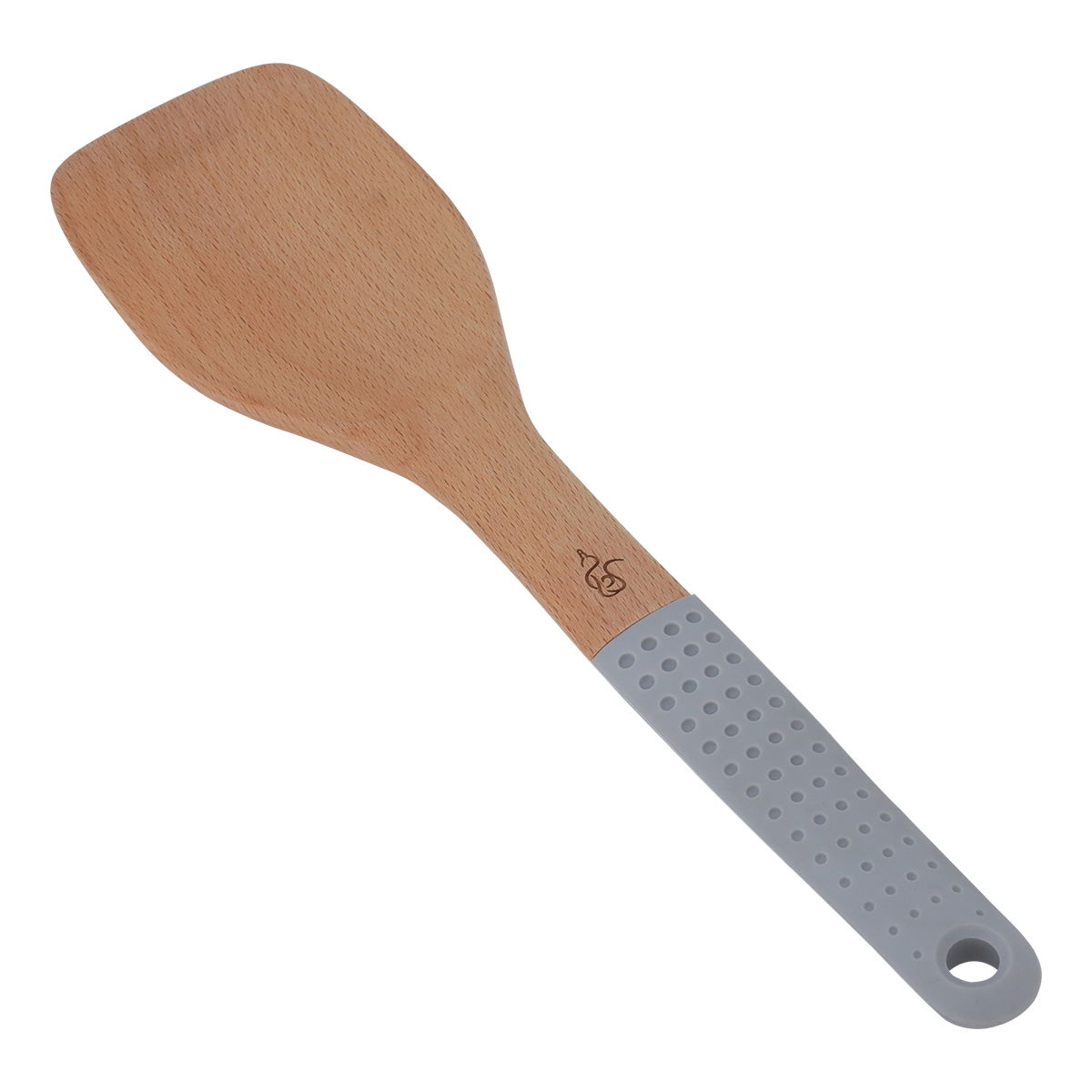 ملاس خشبي السيف غاليري، يد بلاستيك - رمادي فاتح product image