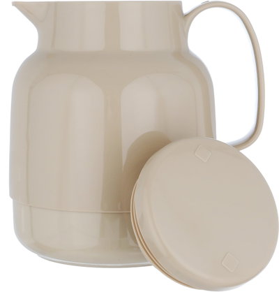 Helios thermos, 1.3 liters, glass inner container, plastic outer shell - dark brown product image 4