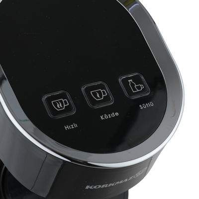 Korkmaz Turkish Coffee Maker, 17x14x23 cm, 700W, Touch Control - Black Silver product image 4