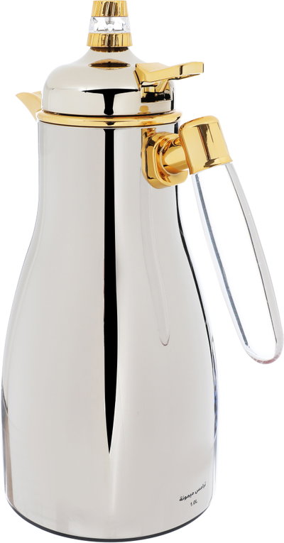 طقم ترامس فلوة السيف غاليري، قطعتين، 1/1 لتر، حافظة داخلية زجاج حراري - فضي product image 9