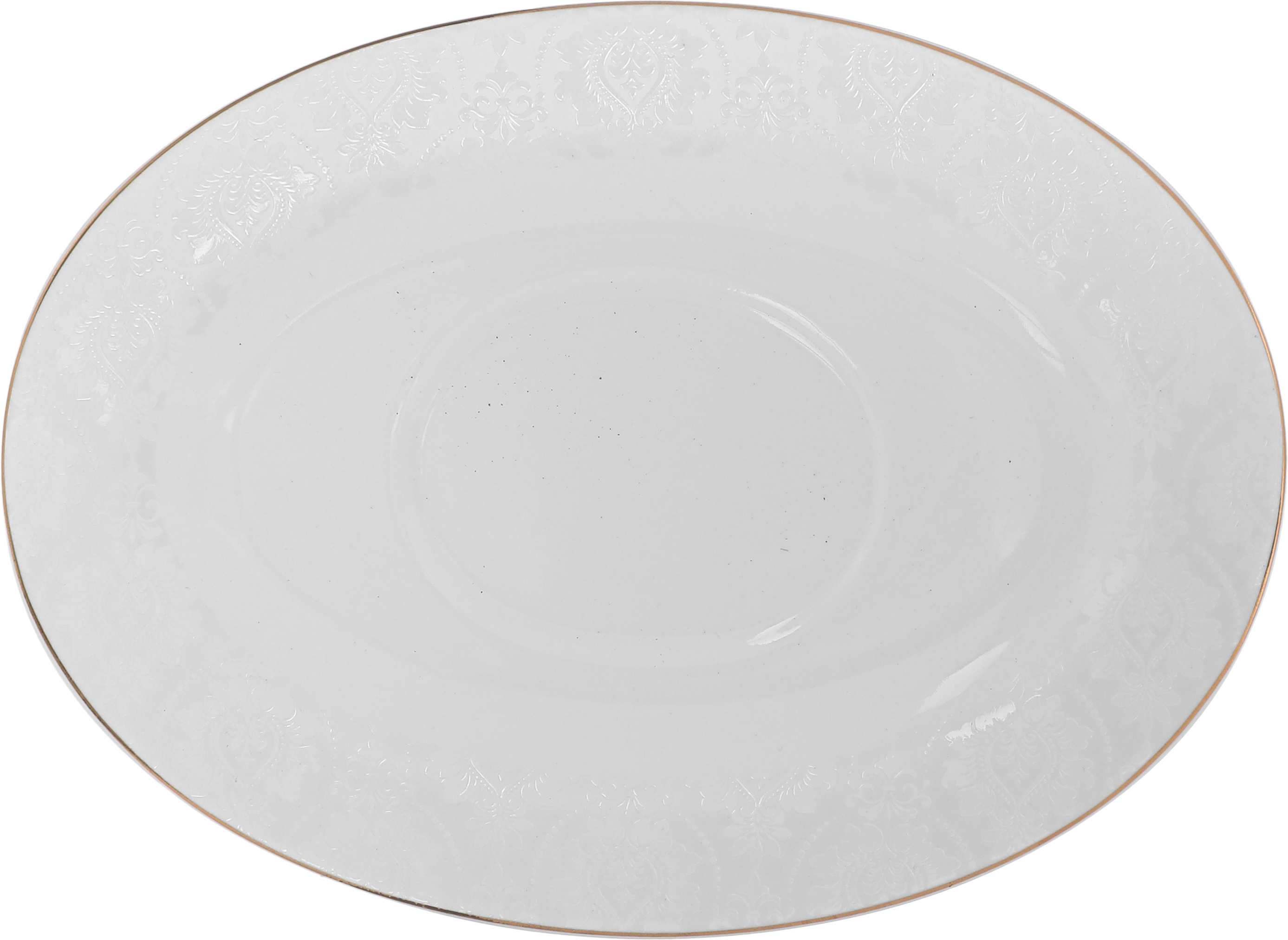 Dania porcelain dining set, 77 pieces, square, gold-white edges product image 20