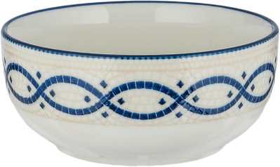 طقم سفرة بورسلان السيف غاليري، 24 قطعة، منقوش - ابيض ازرق product image 5