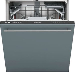 غسالة صحون اريستون، 14 مكان، 6 برامج، شاشة ليد، LIC3C26C60HZ - رمادي product image