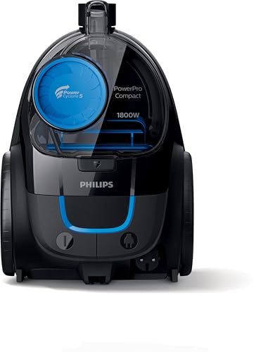 Philips FC9350/61 Bagless Vacuum Cleaner, 1800W, 1.5L - Black/Blue product image 3