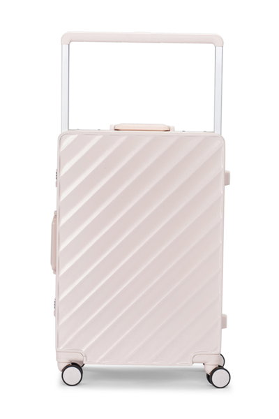 طقم شنط سفر بولي كربونات ليمرا، 2 مقاس، 4 عجلات، LMA-1900 - وردي product image 6