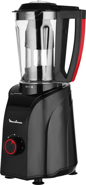 Grand Max Moulinex LM701827 Blender, 1200W, 1.5L, 3 Speeds, 8 Programs - Black product image 2