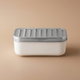 SteelAl Saif Gallery grater, rectangular, with box - silver product image 1