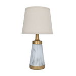 اباجورة نحاس السيف غاليري، 1 لمبة - ابيض ذهبي product image 1