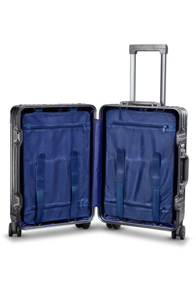 شنطة سفر الومنيوم ليمرا، 20 بوصة، 4 عجلات، RM-601 - رمادي غامق product image 7