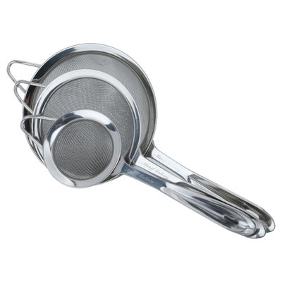 طقم صفايات استيل السيف غاليري، 7/10/12 سم، 3 قطع - فضي product image 2