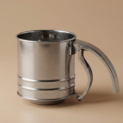 منخل دقيق استيل السيف غاليري، 8.4x8.4x8.6 سم - فضي product image 1