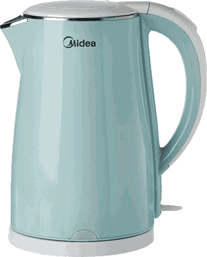 غلاية ماء استيل ميديا، 1850-2200 واط، 1.7 لتر، جدار مزدوج، MKHJ1705G - أخضر product image