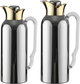 AlAl Saif Gallery Tuwaiq Thermos Set, 1/0.75 L, Glass Inner Material, Transparent Handle - Silver Gold product image 2
