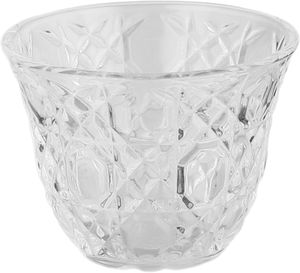 Crown Home Establishment Glass Cups and Teas Set, 36 Pieces, 13cm - Clear product image 2