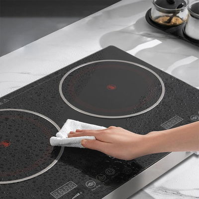 موقد سطح كهربائي ويننج ستار، 2 عين، 1800 واط، تحكم باللمس، مؤقت، ST-9676 - اسود product image 8