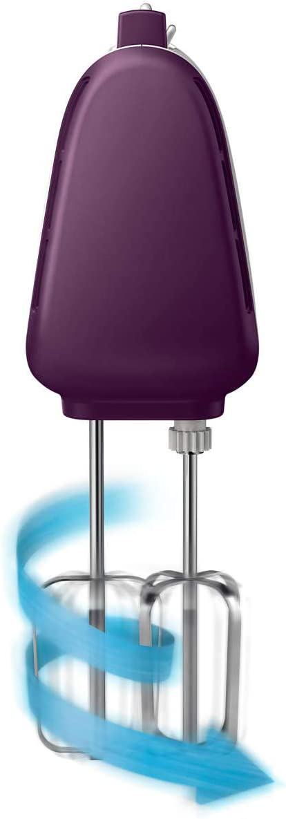 Philips HR3740/11 Hand Blender, 400 Watt, 5 Speeds - Mauve White product image 3