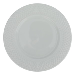 Al Saif Gallery porcelain plate, 21 cm, flat round - white product image