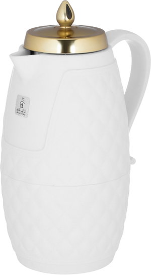 Timeless Al Hanouf Thermos, 1 liter, thermal glass inner container, plastic outer shell - cyan product image 2