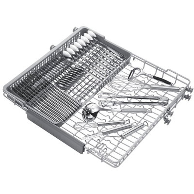 غسالة صحون سامسونج، 14 مكان، 8 برامج، DW60A8050FS/YL - فضي product image 13