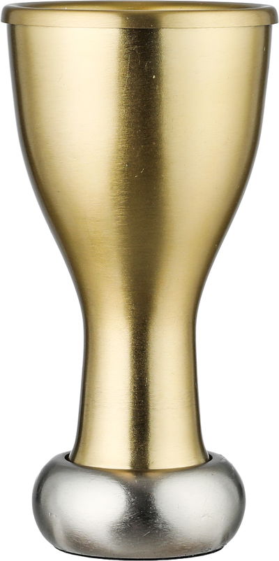 Al Saif Gallery Stainless Steel Incense Burner, 8.5x8.5x17.5 cm, Base - Gold Silver product image 2