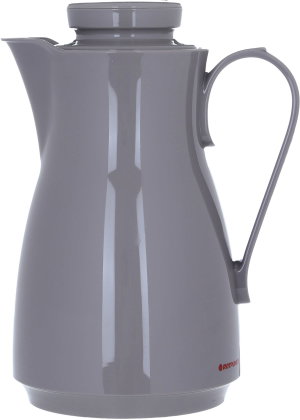 Rotpont thermos, 1 liter, glass inner container, plastic outer shell - dark grey product image 2