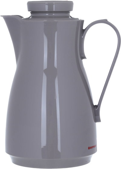 Rotpont thermos, 1 liter, glass inner container, plastic outer shell - dark grey product image 2