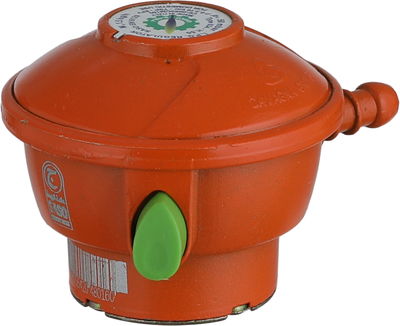 منظم غاز ألمنيوم، 50 ملي بار، صمام أمان - برتقالي product image 3