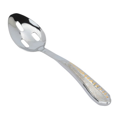 Al Saif Gallery steel fork set, square pattern, 6 pieces - silver product image 2