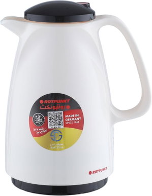 Rotpunkt Thermos, 0.5 liters, glass interior - black beige product image 2