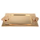 Al Saif Gallery steel topper set, rectangular, 2 pieces - gold product image 1