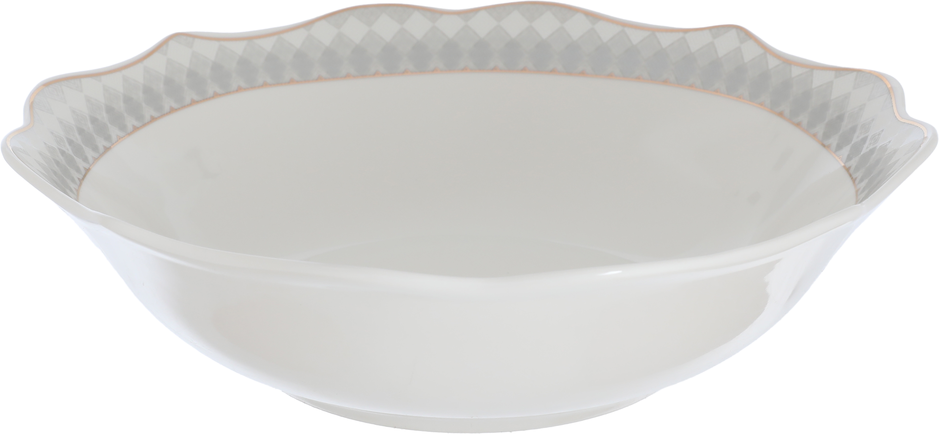 Victoria Al Saif Gallery porcelain dining set, 65 pieces, pattern, gold-white line product image 9