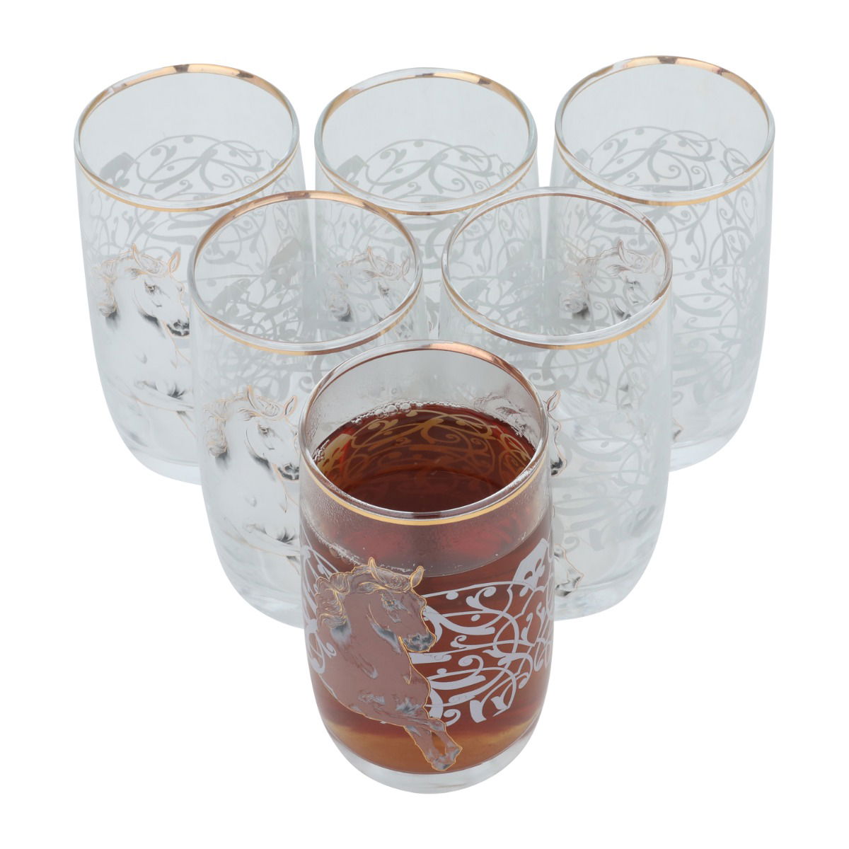 جياد طقم عشاء بورسلان السيف غاليري، 24 قطعة - أبيض product image 4
