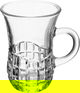 طقم بيالات شاي زجاج ماكس السيف غاليري، بيد، 6 قطع - شفاف product image 2