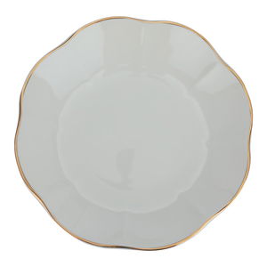 Al Saif Gallery porcelain plate, 22.5 cm, deep - white product image