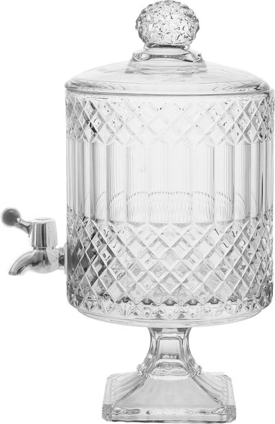 Glass Beverage Dispenser, Base, 4.5 Liters - Clear product image 2