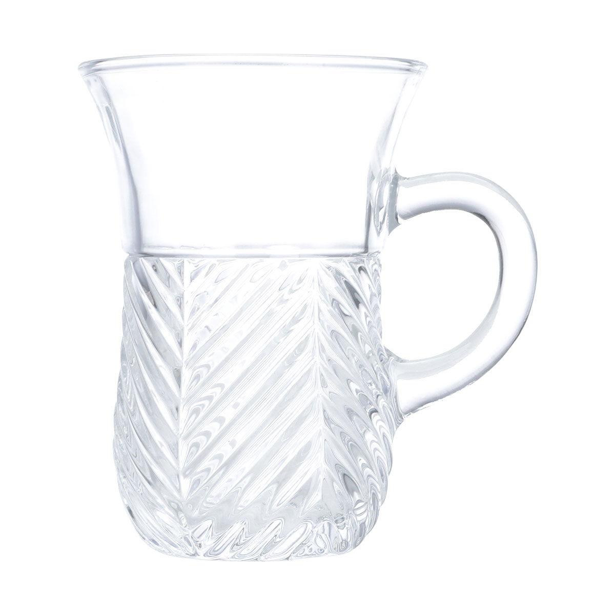 Al Saif Gallery Glass Tea Bialat Serving Set, 6 Pieces - Clear product image 2
