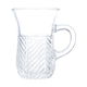 طقم تقديم بيالات شاي زجاج السيف غاليري، 6 قطع - شفاف product image 2