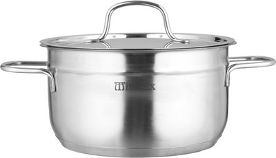 MIROLEX Stainless Steel Cookware Set, 9 Pieces - Silver product image 7